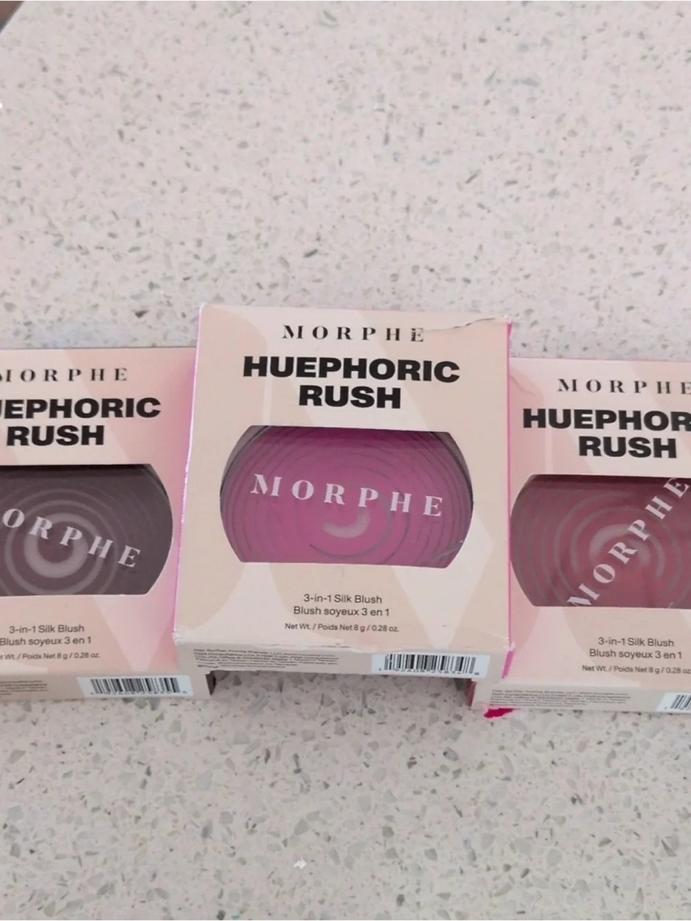 MORPHE HUEPHORIC RUSH 3-IN-1 SILK BLUSH- choose one